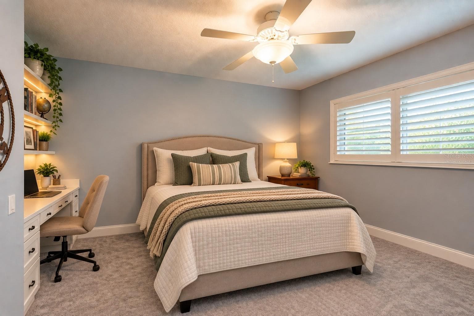 Third bedroom virtually staged. - 4465 FAIRWAY OAKS DR, MULBERRY