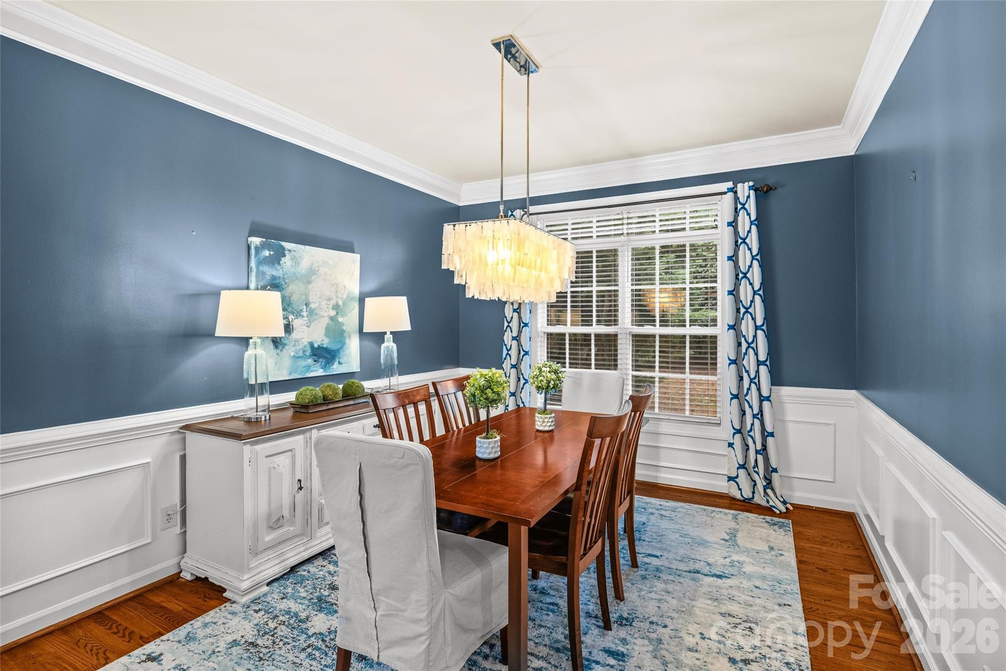 Formal dining room - 11424 Innes Court, Charlotte
