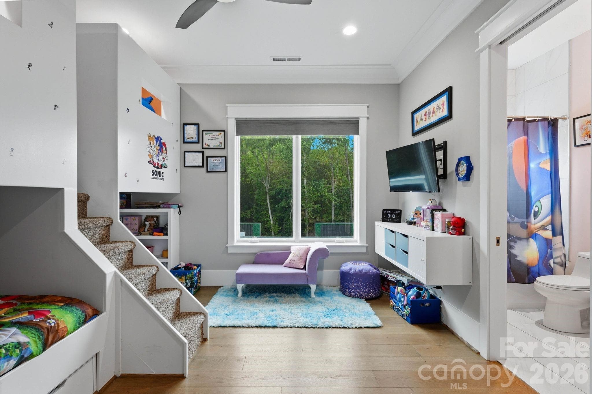 Children's Custom Upstairs Bedroom #2 - 15700 Youngblood Road, Charlotte