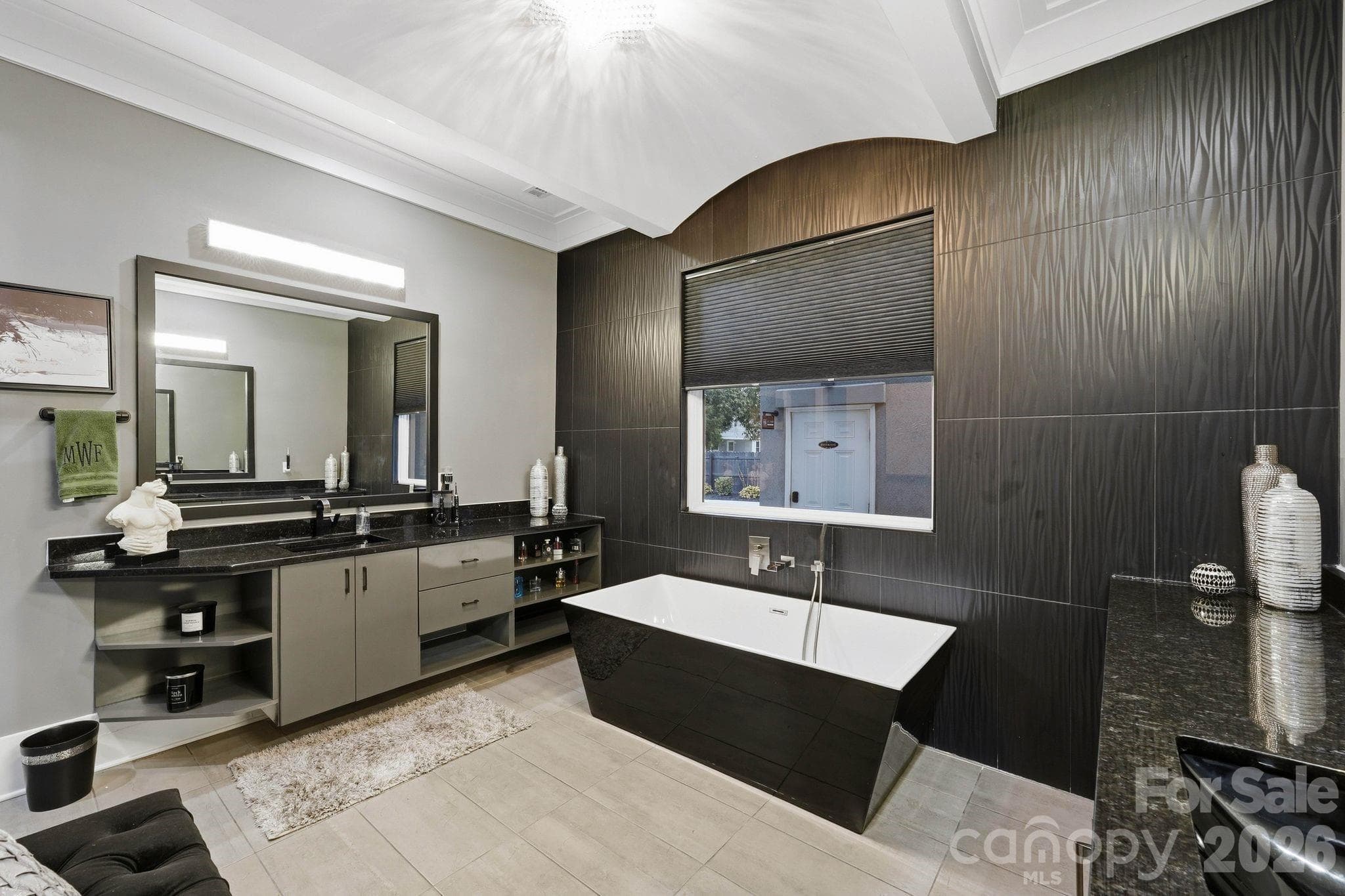 Spa Like Bathroom in Owners Suite - 15700 Youngblood Road, Charlotte