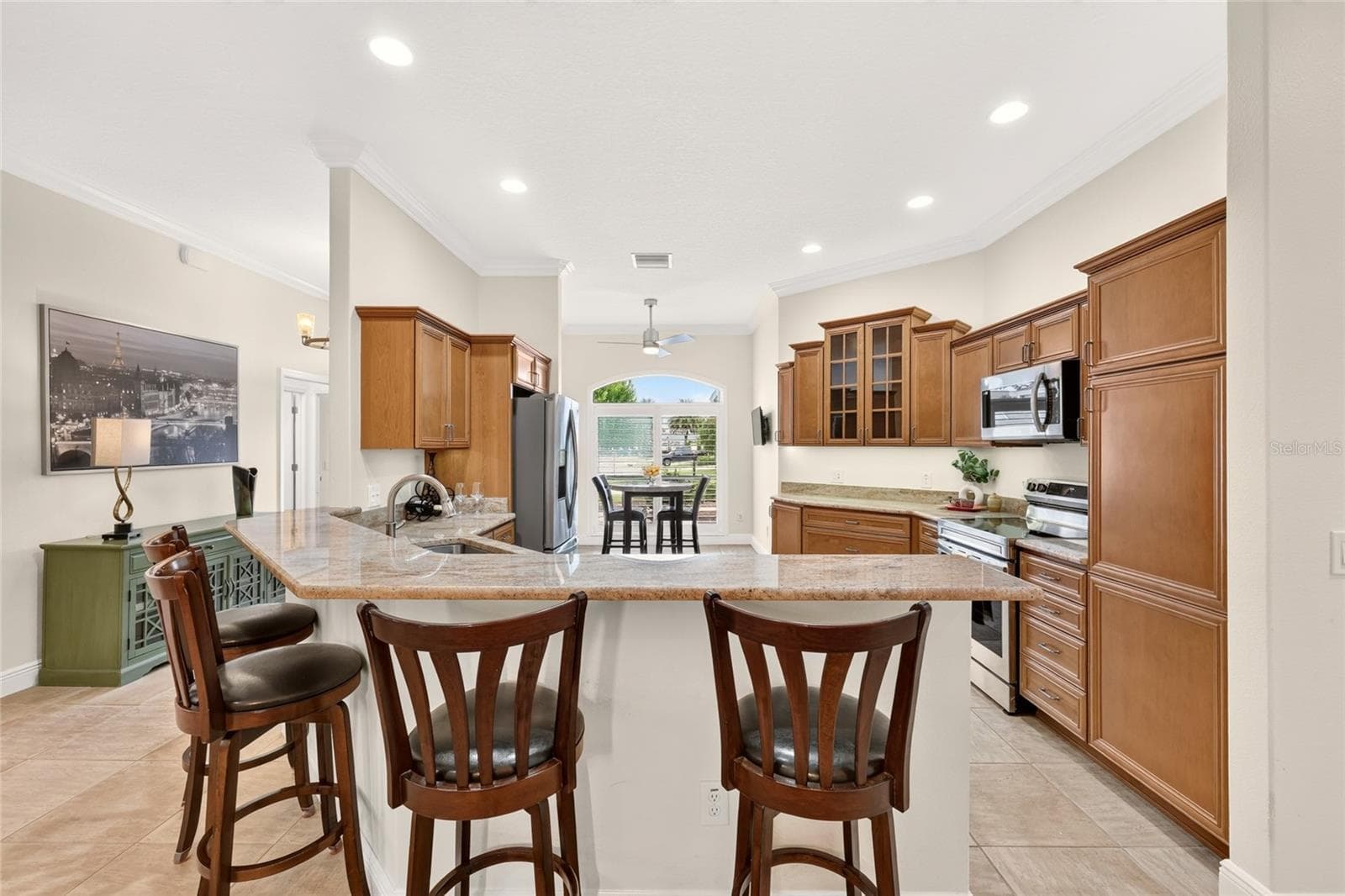 Cabinets with Pullouts & Pot Drawers - 2084 NORDIC LN, THE VILLAGES