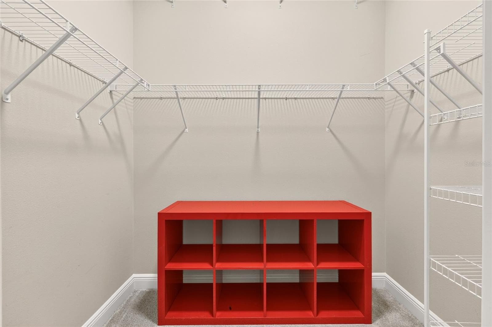 Closet with Wire Shelving - 2084 NORDIC LN, THE VILLAGES