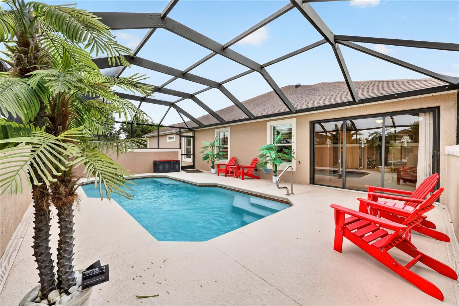 Glass Sliders to Florida Room - 2084 NORDIC LN, THE VILLAGES