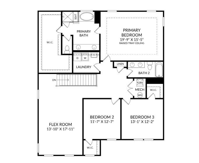 Upper Level - 1410 Mossy Glade Road, Indian Trail