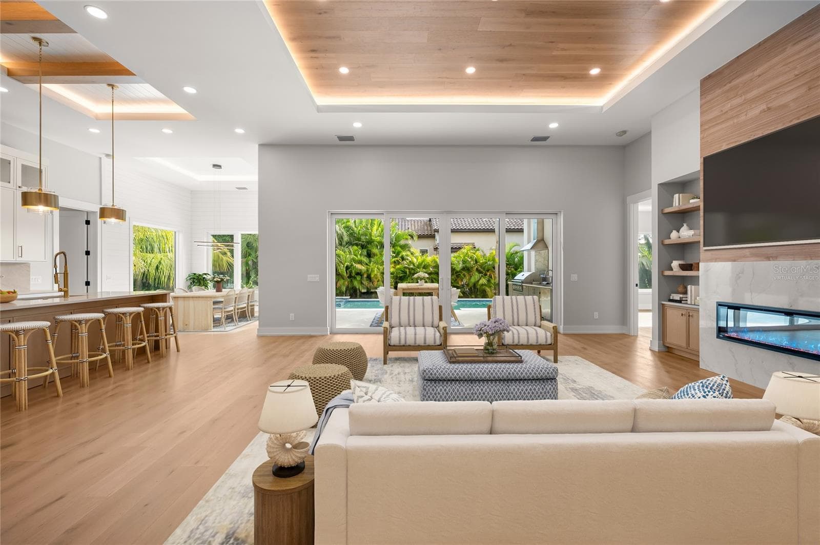Virtually staged—thoughtfully designed for luxury living with expansive, open, sun-filled spaces throughout - 3360 BAYOU SOUND, LONGBOAT KEY