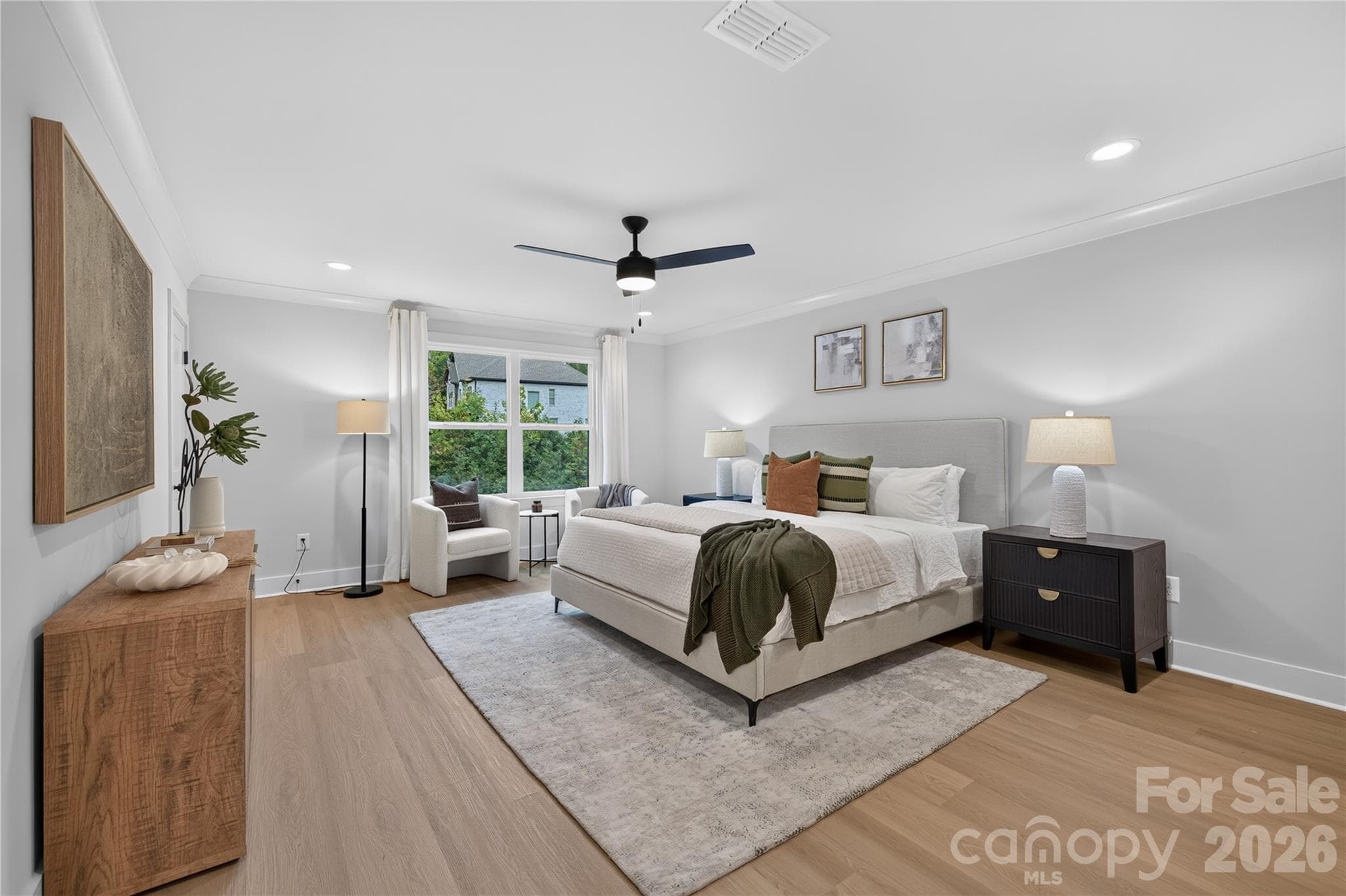 Primary bedroom - 9000 Pinenoll Lane, Charlotte