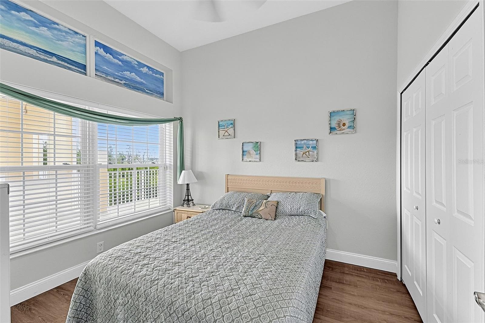 Bedroom to the left with built in closets - 101 NATURES WAY #1307, ROTONDA WEST