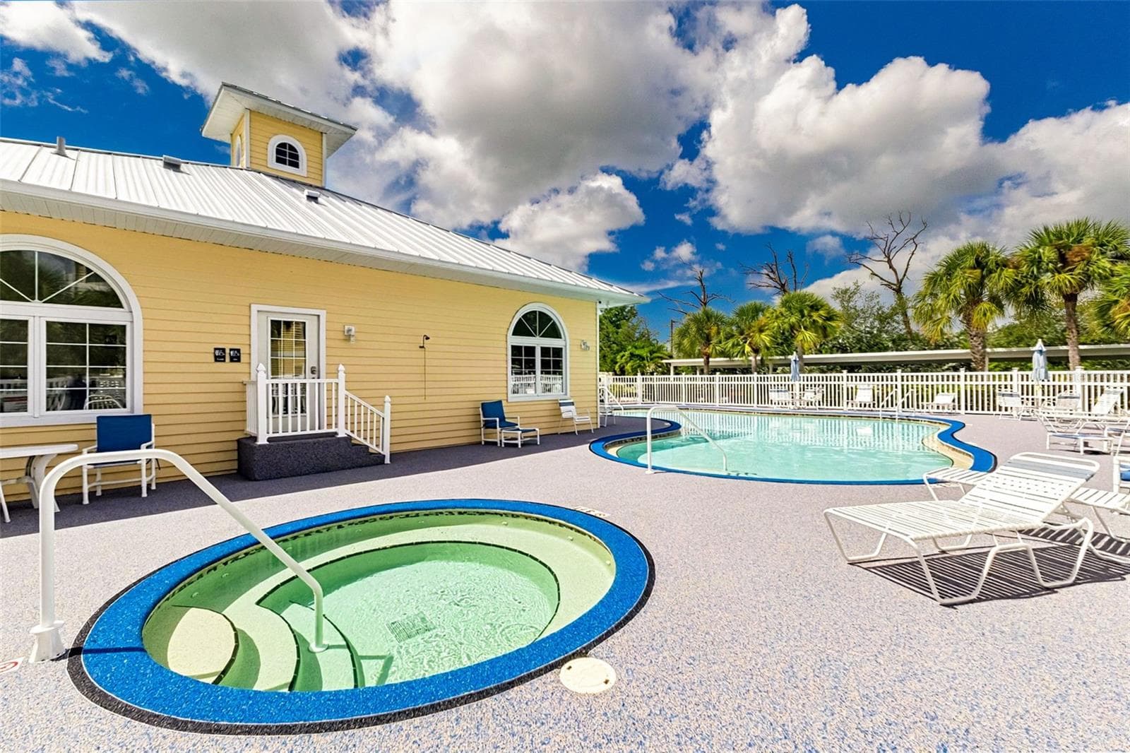 Pool/ spa resurfaced - 101 NATURES WAY #1307, ROTONDA WEST
