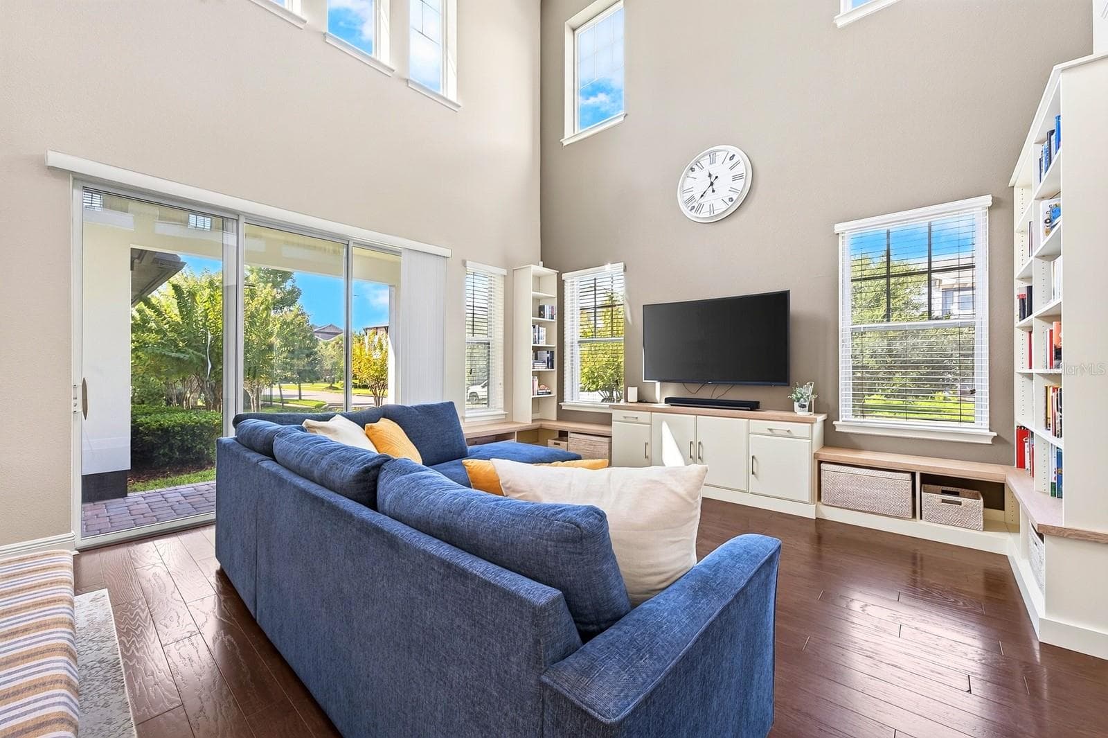 Two story living room. - 9024 NEHER ST, ORLANDO