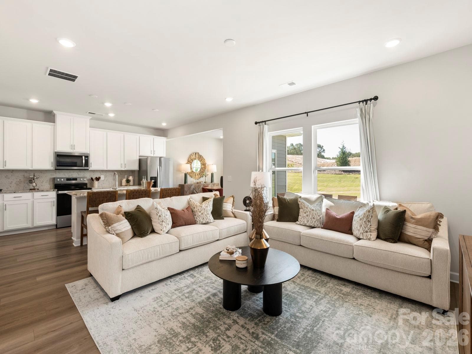 Photo is not of the actual home, but is an inspirational photo of builder’s model home and may depict options, furnishings, and/or decorator features that are not included - 12644 Russellwood Lane, Charlotte