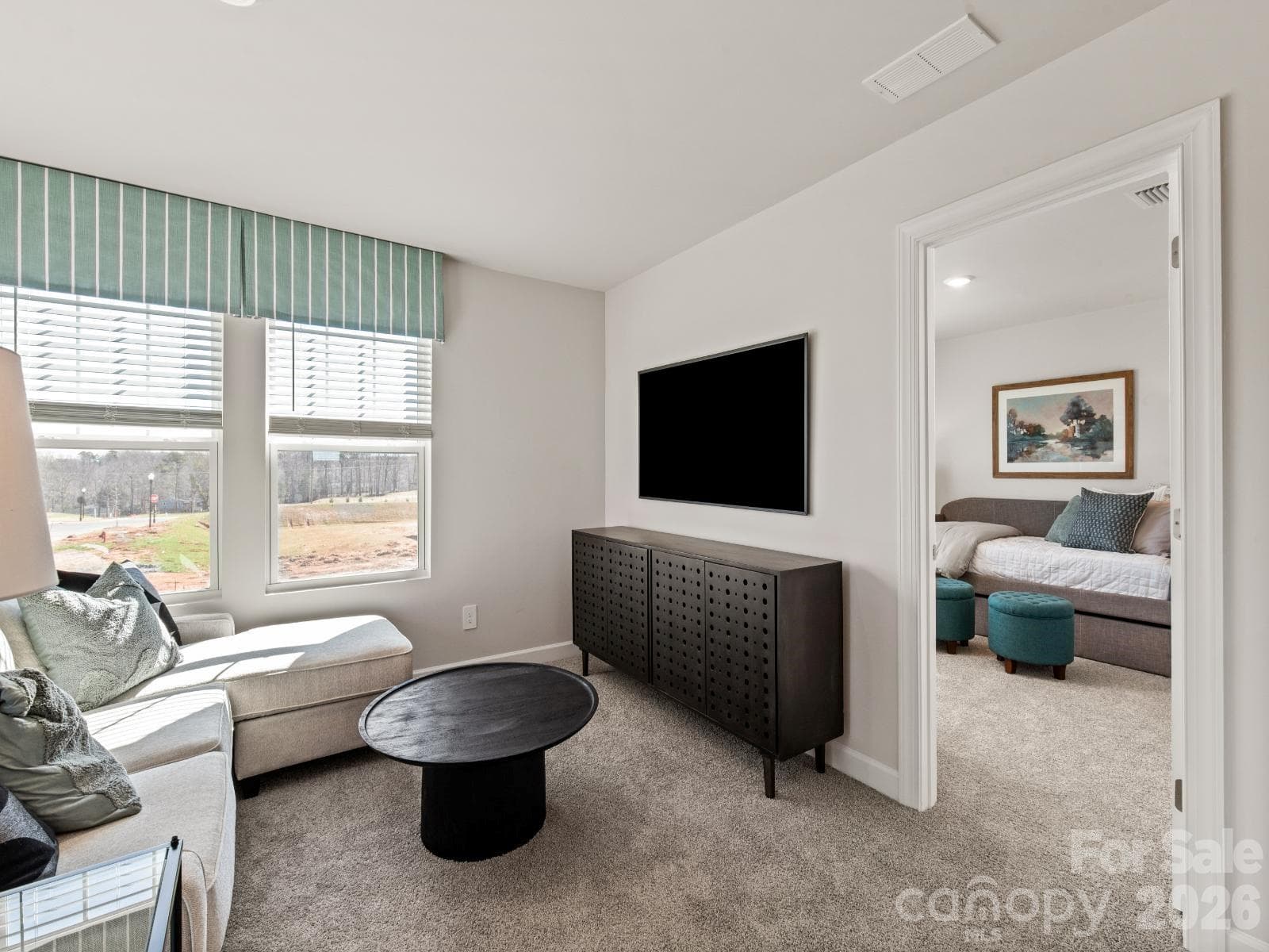Photo is not of the actual home, but is an inspirational photo of builder’s model home and may depict options, furnishings, and/or decorator features that are not included - 12640 Russellwood Lane, Charlotte