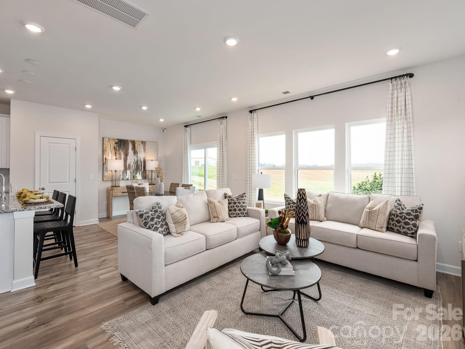 Photo is not of the actual home, but is an inspirational photo of builder’s model home and may depict options, furnishings, and/or decorator features that are not included - 12636 Russellwood Lane, Charlotte