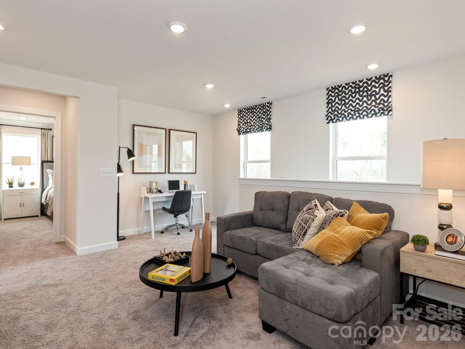 Photo is not of the actual home, but is an inspirational photo of builder’s model home and may depict options, furnishings, and/or decorator features that are not included - 12636 Russellwood Lane, Charlotte
