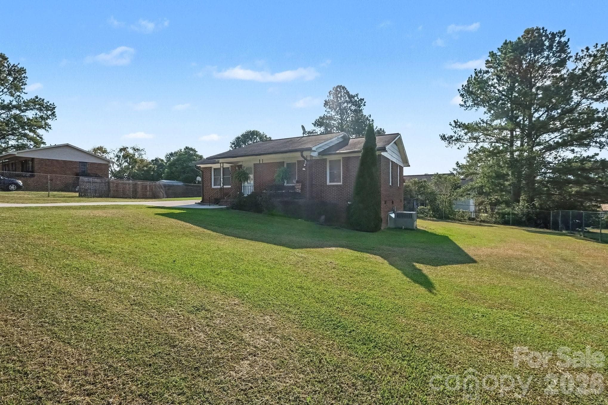 Side view of front yard - 645 Pine Ridge Road, Chester