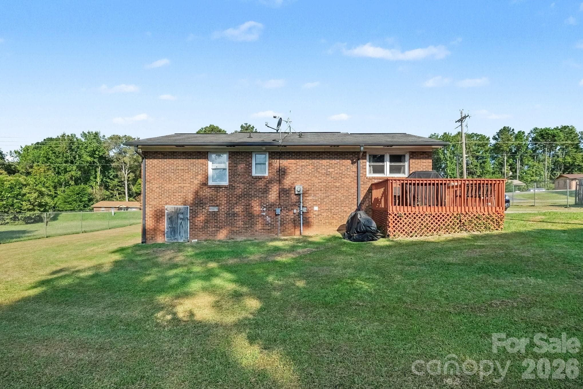 Backyard View - 645 Pine Ridge Road, Chester