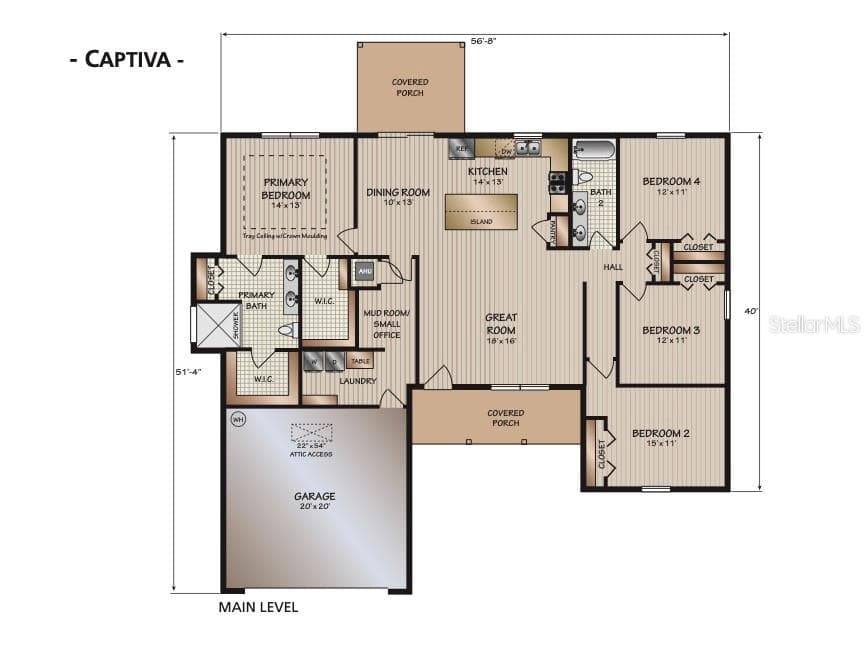 Single Family Residence at 9328 N CORTLANDT DR, DUNNELLON, photo 2 of 92