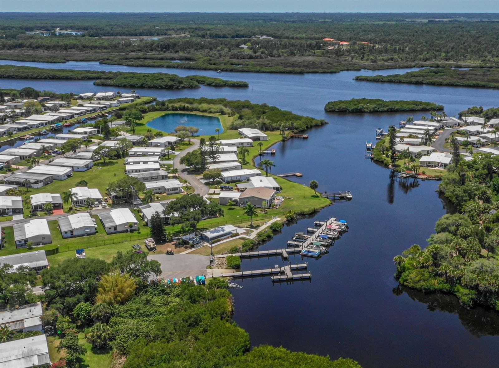 Aerial - 192 PALM HARBOR DR, NORTH PORT