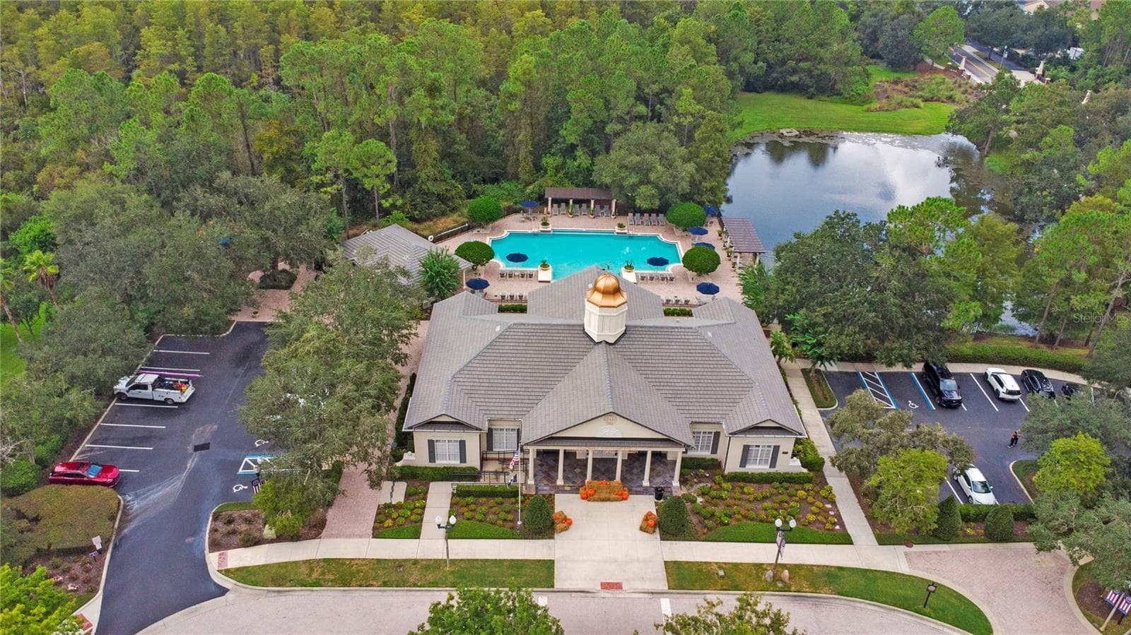 Clubhouse Arial View - 14169 AVENUE OF THE GRVS, WINTER GARDEN