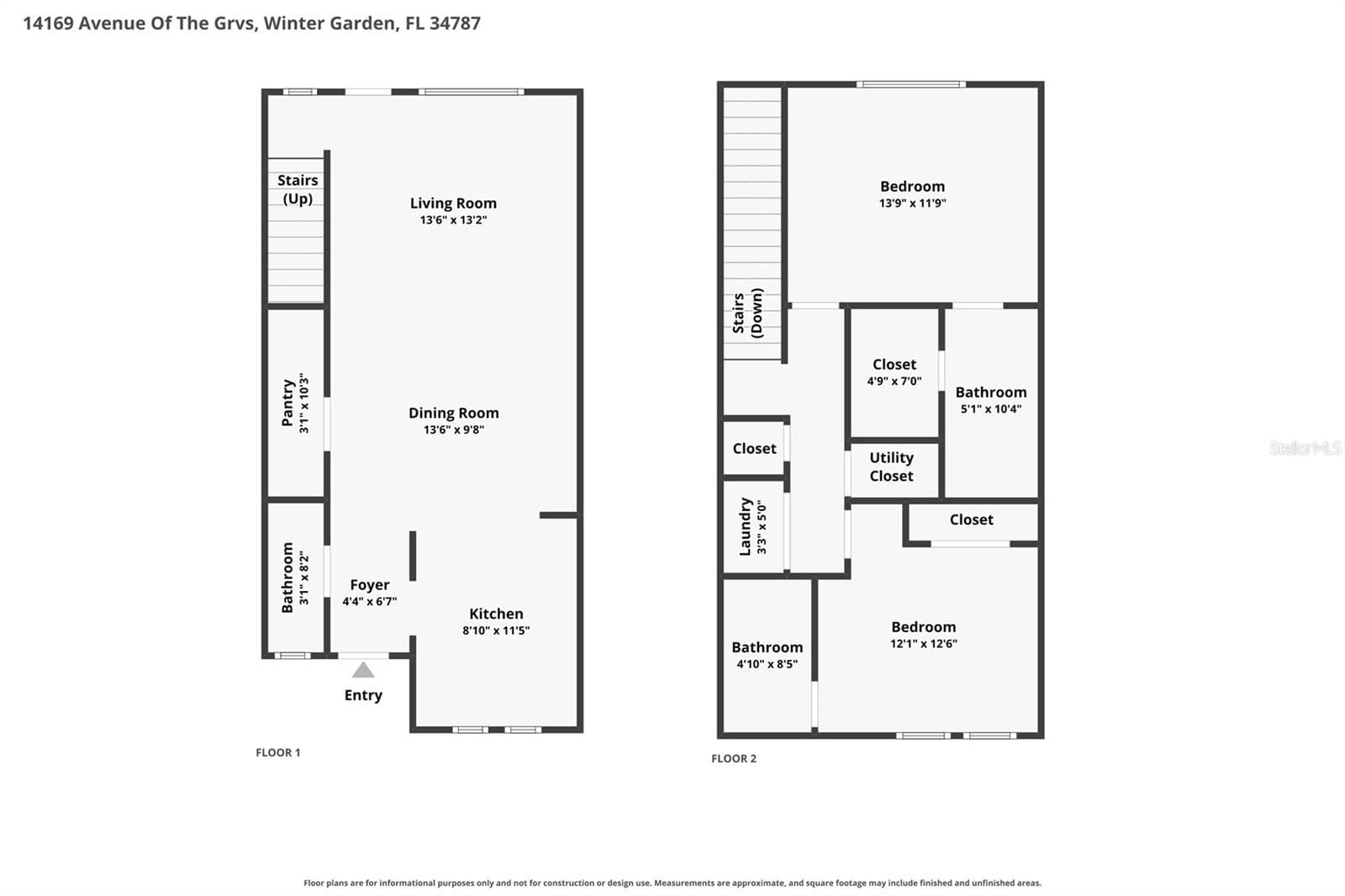 Floor Plan - 14169 AVENUE OF THE GRVS, WINTER GARDEN