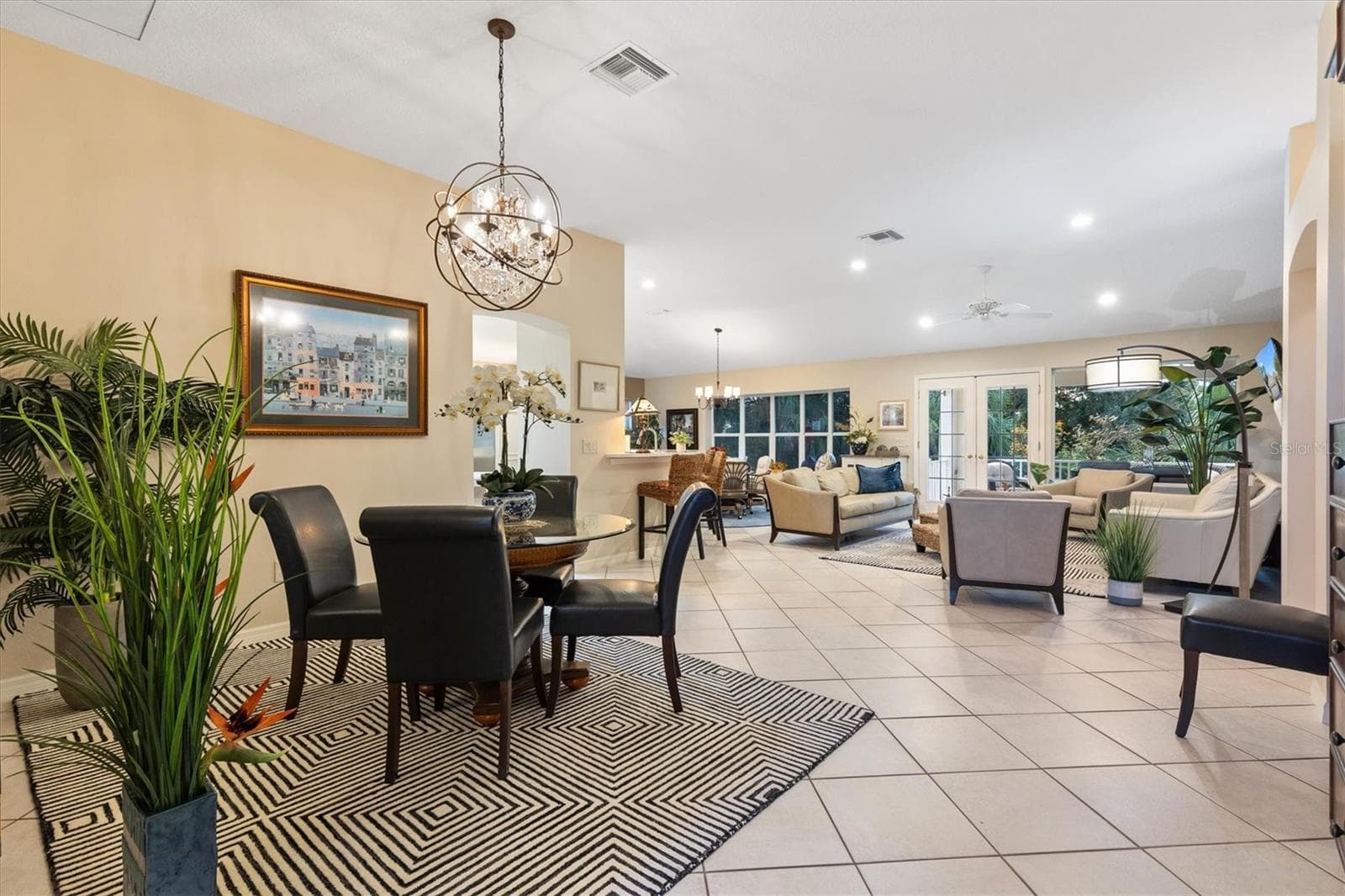 Dining Room - 1302 LA ESTRELLITA WAY, THE VILLAGES