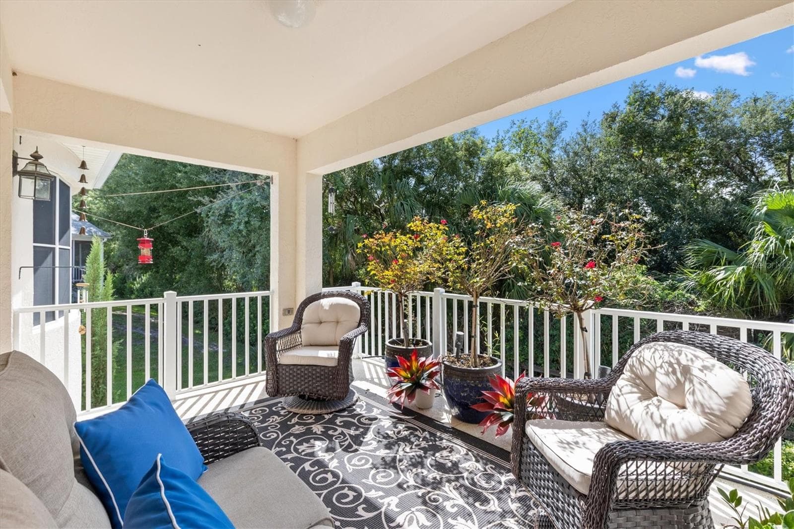 Covered Back Porch - 1302 LA ESTRELLITA WAY, THE VILLAGES