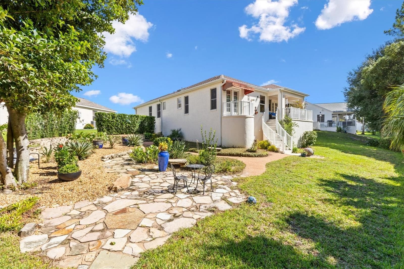 Backyard - 1302 LA ESTRELLITA WAY, THE VILLAGES