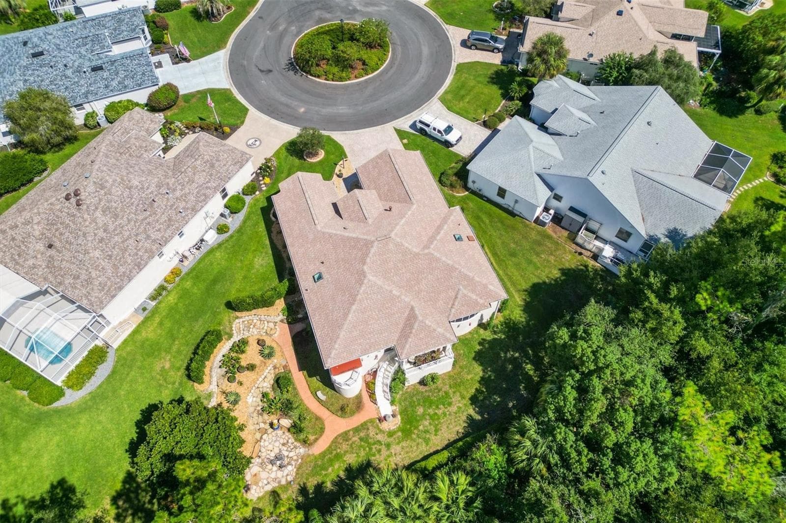 Aerial - 1302 LA ESTRELLITA WAY, THE VILLAGES