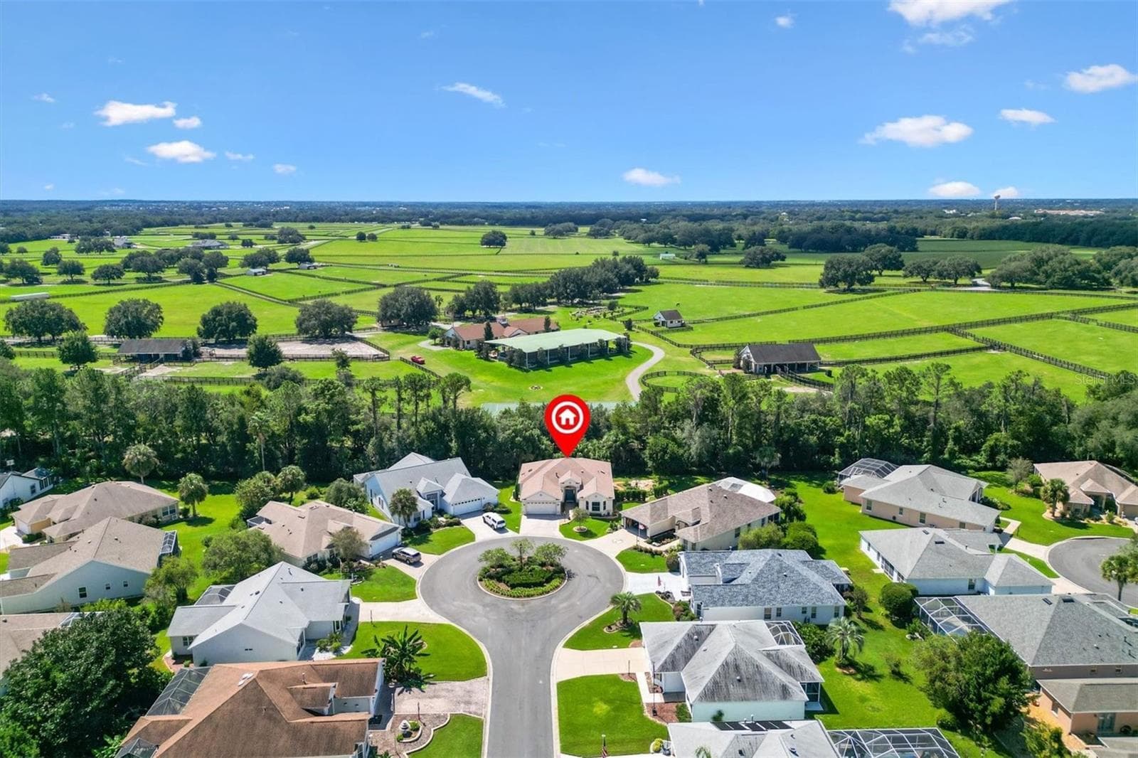 Aerial - 1302 LA ESTRELLITA WAY, THE VILLAGES