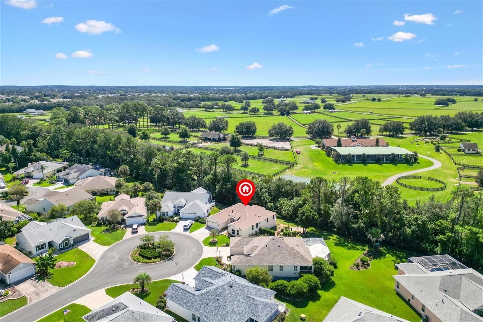 Aerial - 1302 LA ESTRELLITA WAY, THE VILLAGES