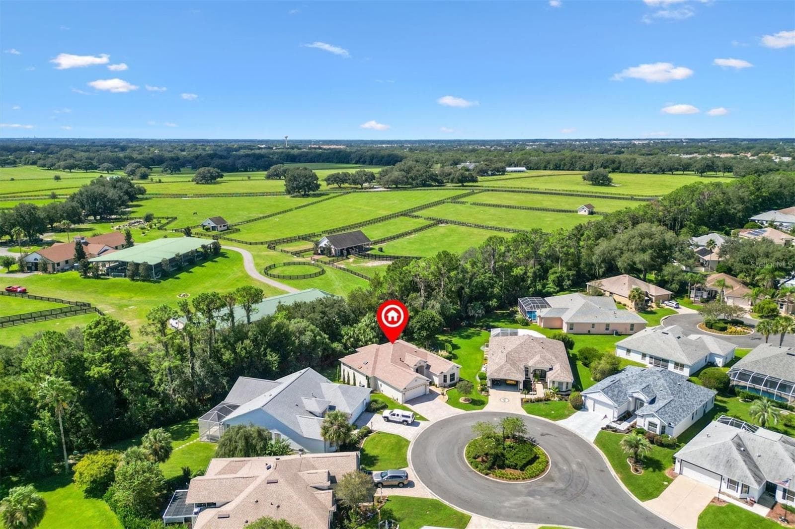 Aerial - 1302 LA ESTRELLITA WAY, THE VILLAGES