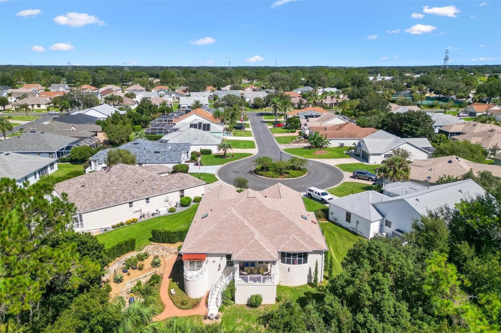 Aerial - 1302 LA ESTRELLITA WAY, THE VILLAGES