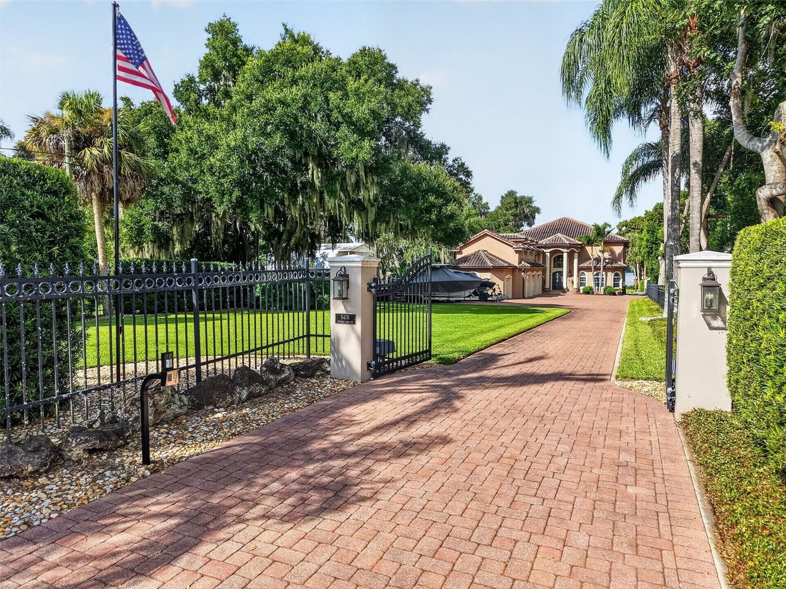 Front Gate Enttrrance - 5476 TRIMBLE PARK RD, MOUNT DORA