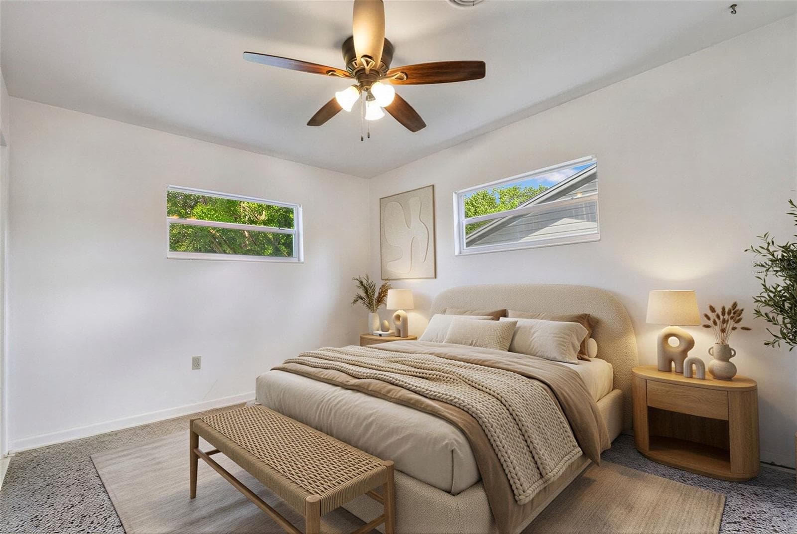 Virtually Staged - Bedroom - 4004 LOUISBURG LN, ORLANDO