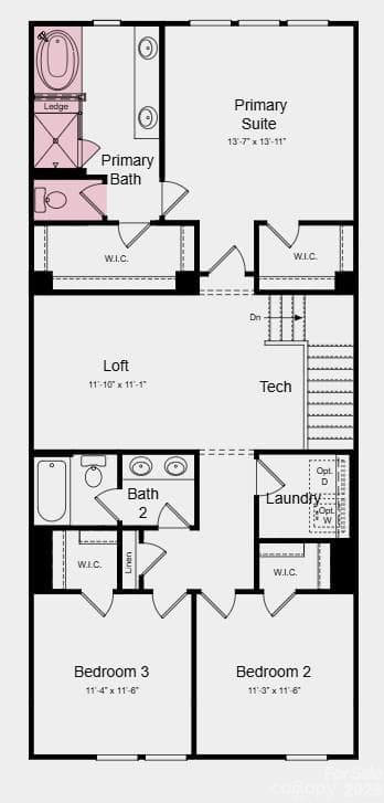 Additional Highlights include: Tub and shower at primary bath, trash roll out cabinet, upgrade range, and upgraded faucets. - 7330 Wake Way, Indian Land