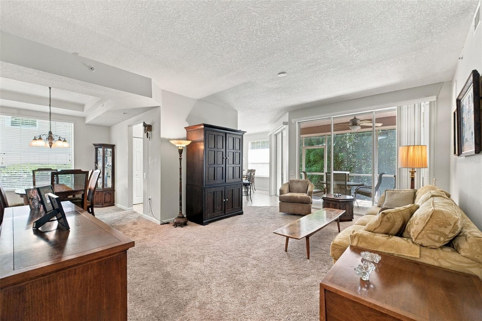 Living Room - 802 LANTERN WAY #101, CLEARWATER