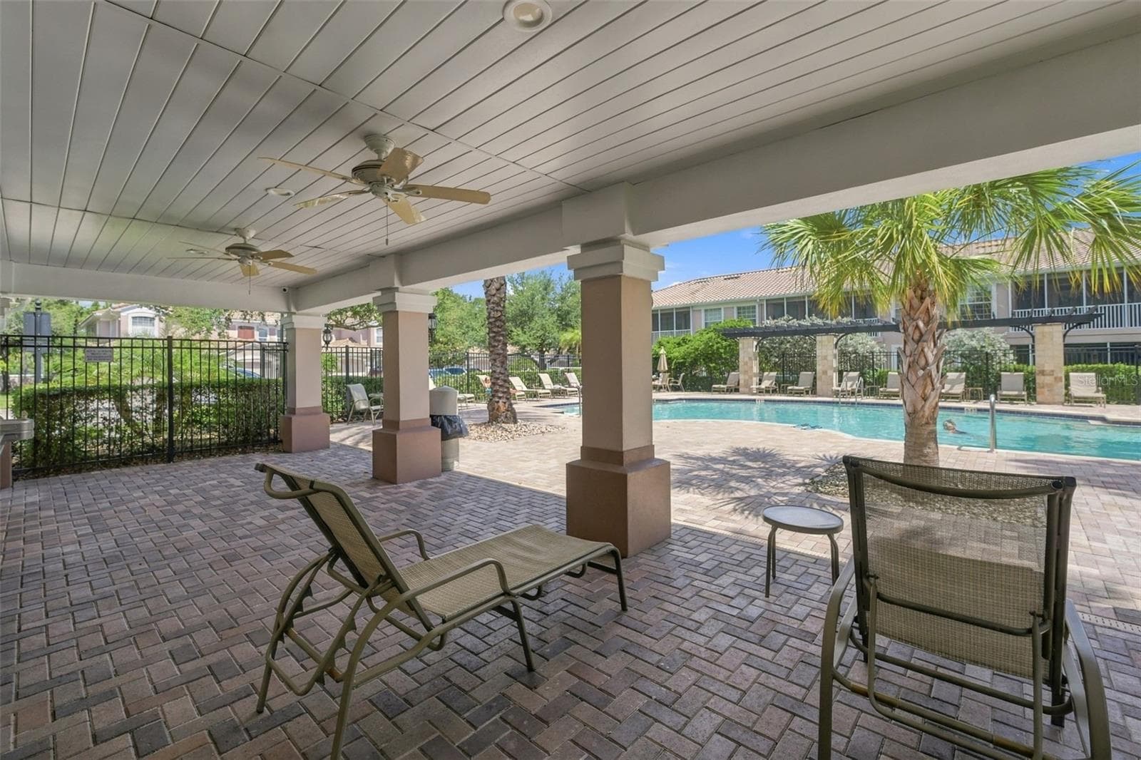 Covered Pool Lanai - 802 LANTERN WAY #101, CLEARWATER