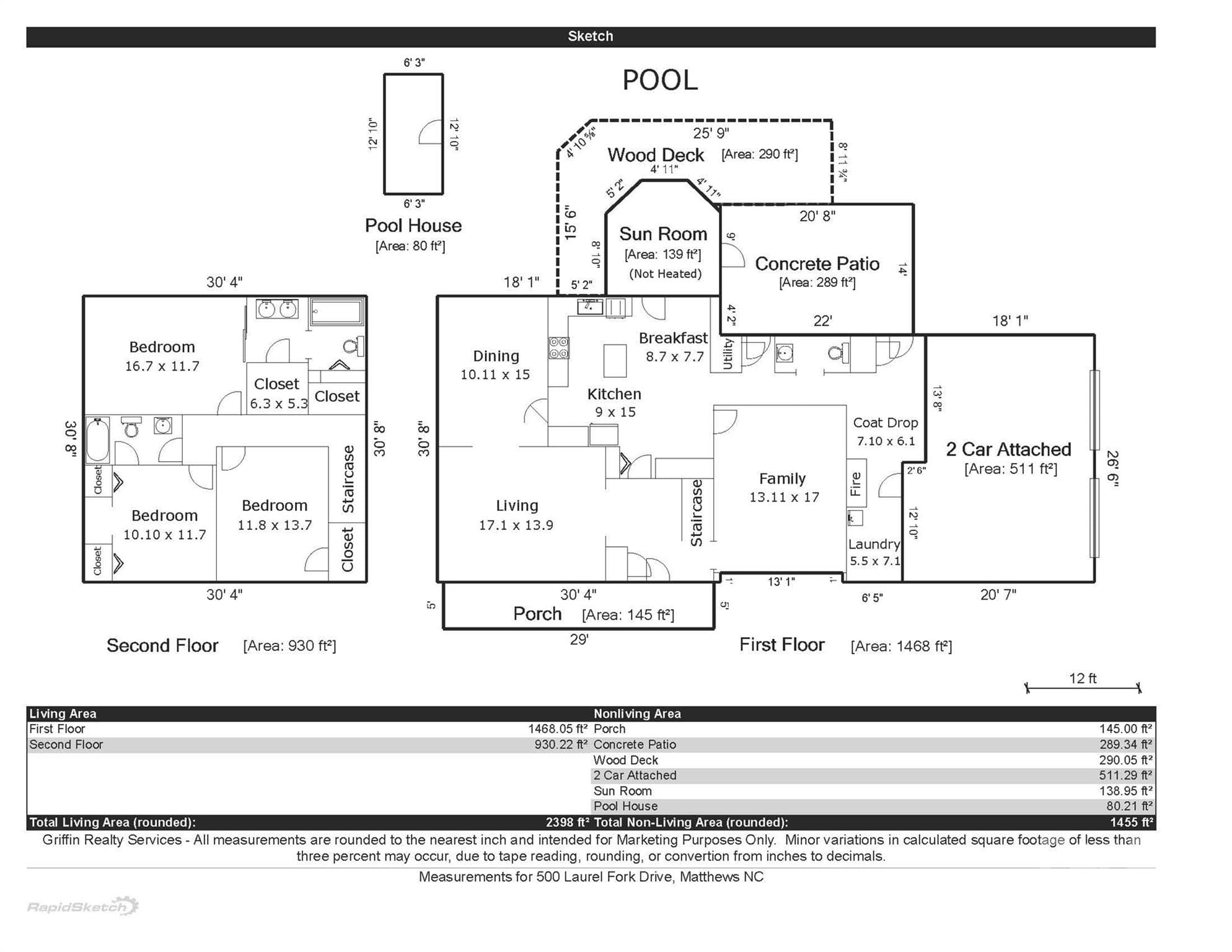 Single Family Residence at 500 Laurel Fork Drive, Matthews, photo 36 of 36