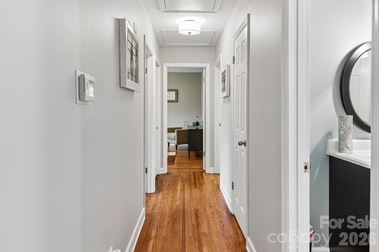 Original floors - 122 Chanticleer Court, Charlotte