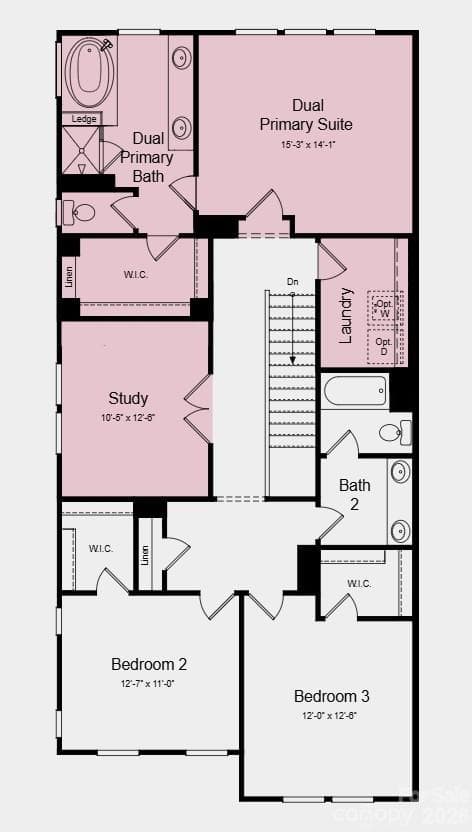 Additional Highlights Include: shower ledge at primary bath, iron railing, washer, dryer, refrigerator, blinds, and comfort height toilets on main floor. - 3186 Beacon Heights Road, Indian Land