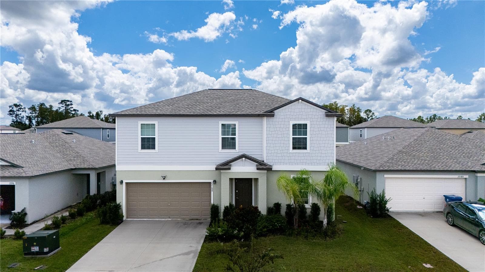 Aerial Front - 22188 CALISTO WAY, LAND O LAKES