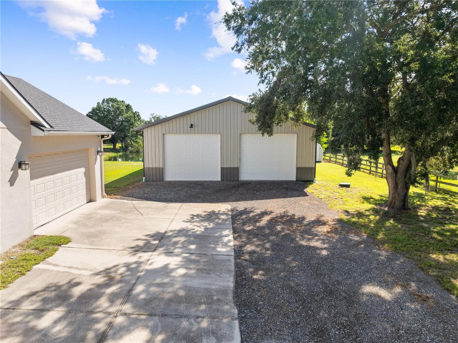 Exterior of the 36' x 48' Detached Garage - 4349 PACKARD AVE, ST CLOUD