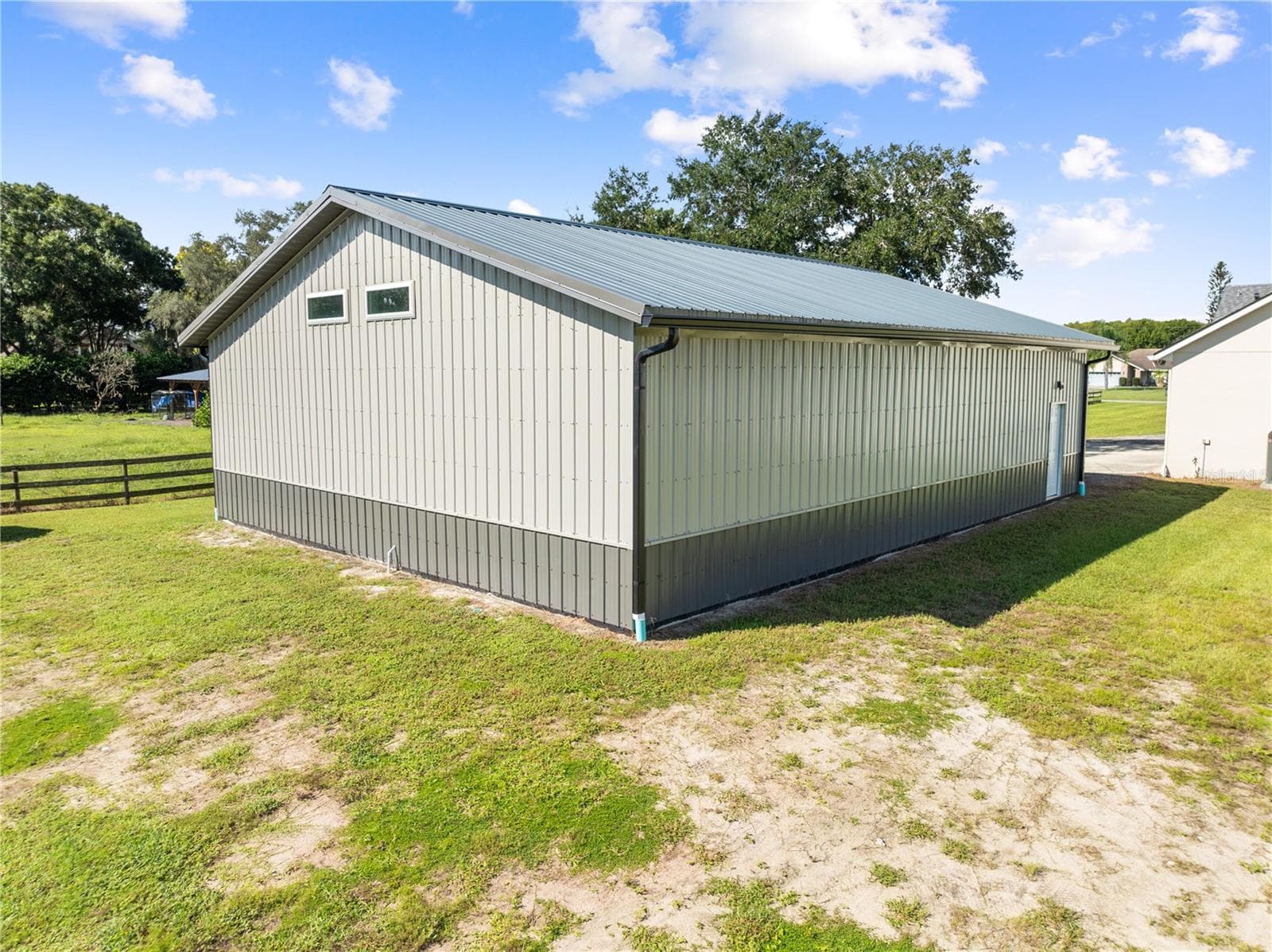 Exterior of 36' x 48' Detached Garage - 4349 PACKARD AVE, ST CLOUD