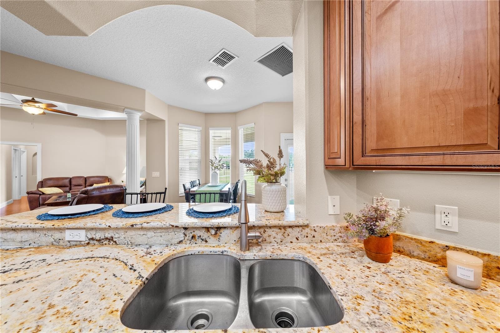 Stainless Double Sink with Disposal - 4349 PACKARD AVE, ST CLOUD