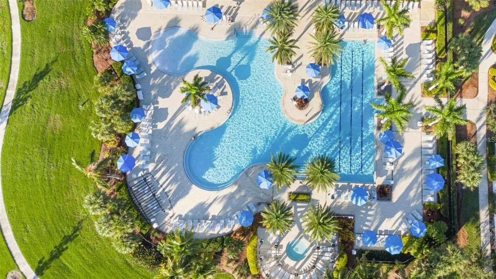 The Amenities from the air. - 23739 WAVERLY CIR, VENICE