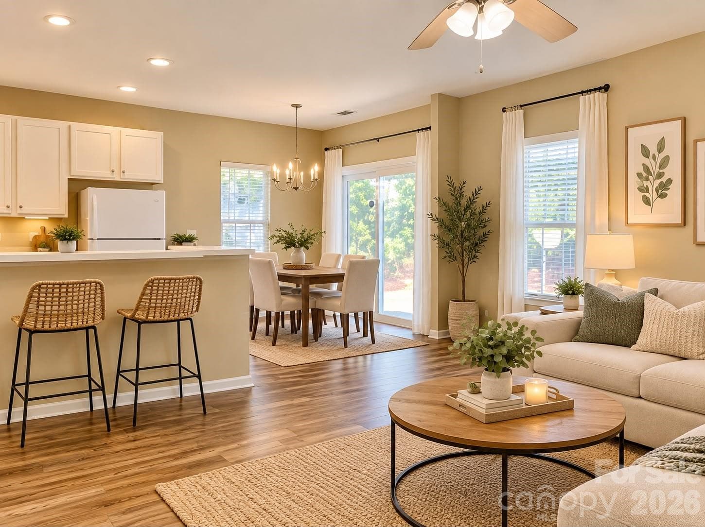 Virtually Staged - 15457 Tully House Court, Charlotte