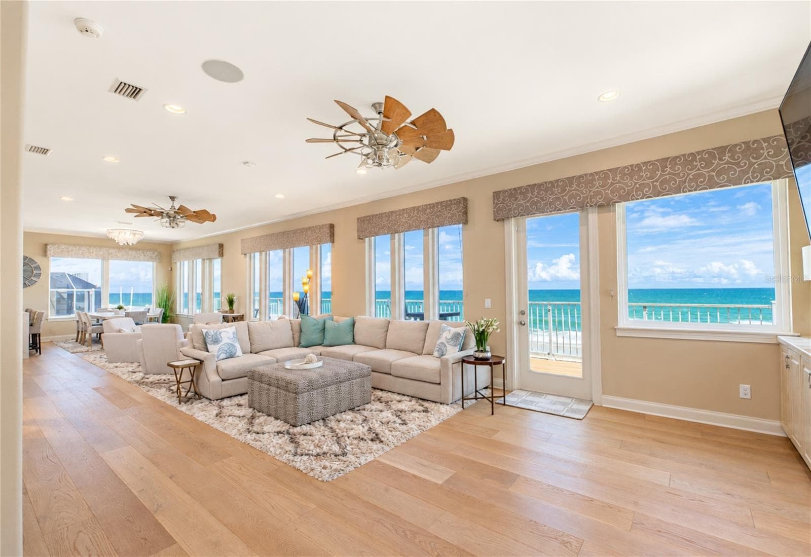 Living & Entertaining Spaces - 3399 N OCEAN SHORE BLVD, FLAGLER BEACH