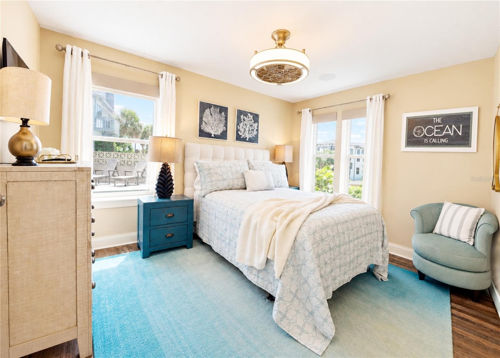 Guest Bedroom - 3399 N OCEAN SHORE BLVD, FLAGLER BEACH