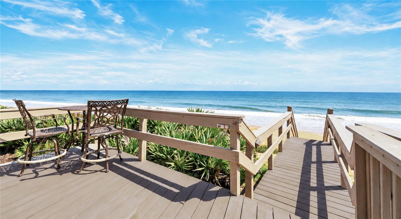 Ocean Deck with Private Beach Access - 3399 N OCEAN SHORE BLVD, FLAGLER BEACH