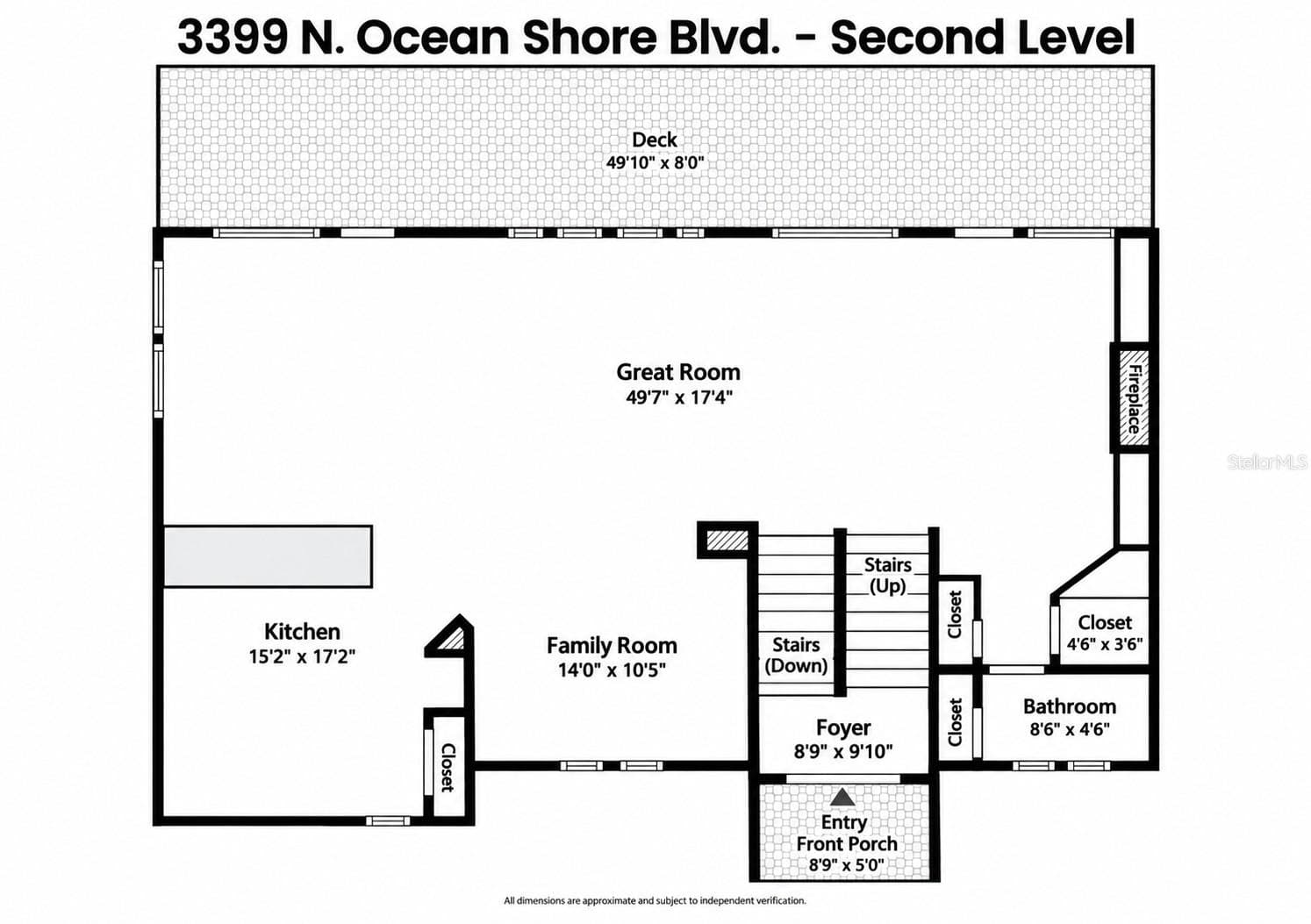 Single Family Residence at 3399 N OCEAN SHORE BLVD, FLAGLER BEACH, photo 59 of 60