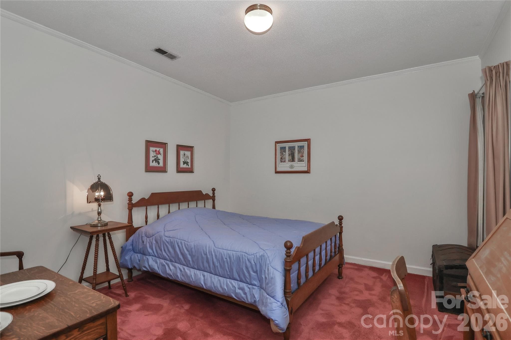 Lower level bedroom but no closet - 1359 Radio Road, Statesville